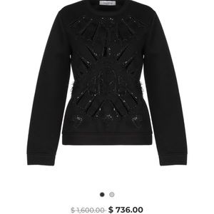 NWT Valentino black top M